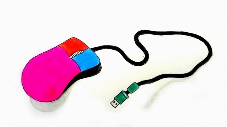 Most Inspiring Draw A Computer Mouse Easy Tutorials How To Draw Computer Mouse Step By Step (Very Easy) Photo