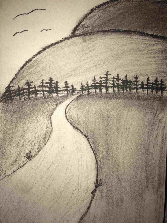 Most Inspiring Easy Charcoal Drawings For Beginners Lessons Easy Charcoal Drawings For Beginners Picture