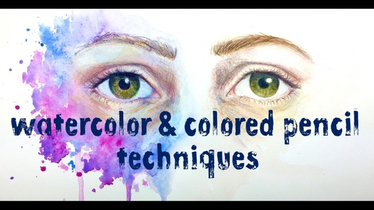 Most Inspiring Pencil And Watercolor Tutorials Watercolor And Colored Pencil Techniques Picture