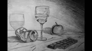 Most Inspiring Still Life Pencil Sketch for Beginners How To Sketch | Still Life Pencil Drawing Pic