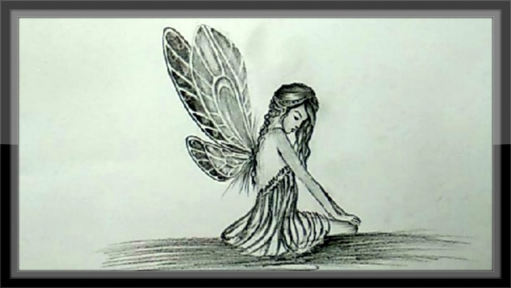 Nice Cool Drawings In Pencil Tutorials Cool Drawings - How To Draw A Fairy In Pencil Step By Step Photo