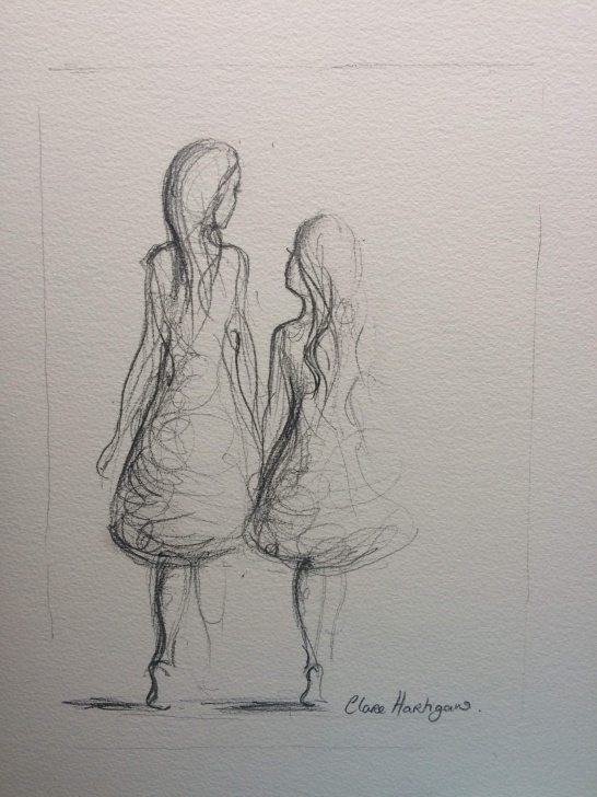 Nice Friends Pencil Sketch Lessons Pencil Sketch (Sold) Photos
