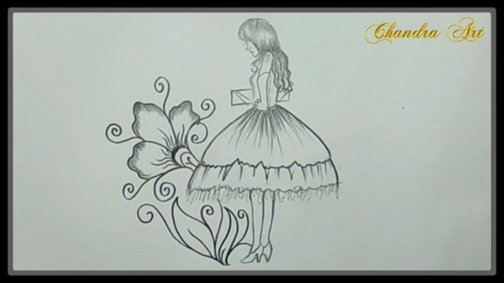 Nice Simple And Beautiful Pencil Sketches Tutorial Cool Pencil Drawing A Beautiful Girl For Beginners #easy Picture