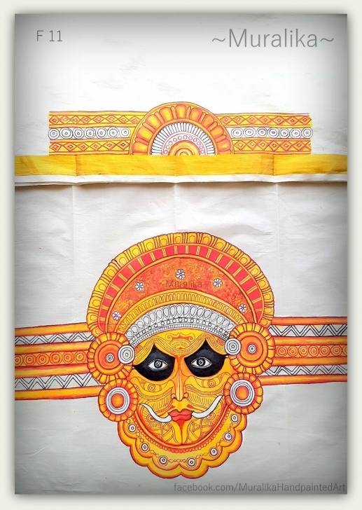 Nice Theyyam Pencil Drawing Tutorials Kerala Folk Dance 'theyyam' .saree Blouse Back And Sleeve Design Photos