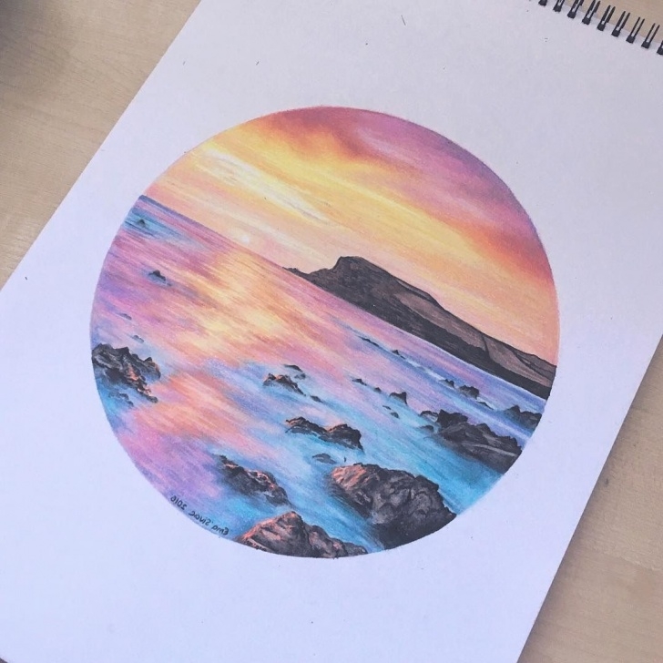 Nice Watercolor And Colored Pencil Illustration Lessons Watercolor Pencil Drawings At Paintingvalley | Explore Picture