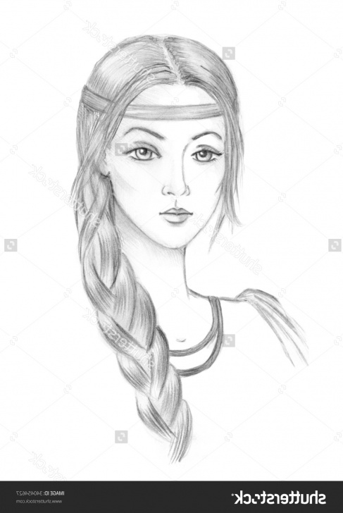 Outstanding Beautiful Lady Sketch Lessons Beautiful Paintings Search Result At Paintingvalley Pic