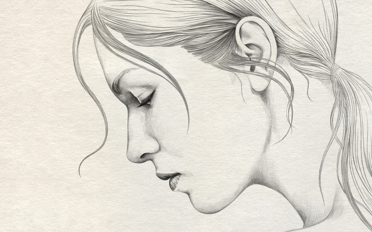 Outstanding Beautiful Pencil Drawings Art Tutorials Painting Pencil Sketch Pencil Sketch Beautiful Art Beautiful Girl Pic