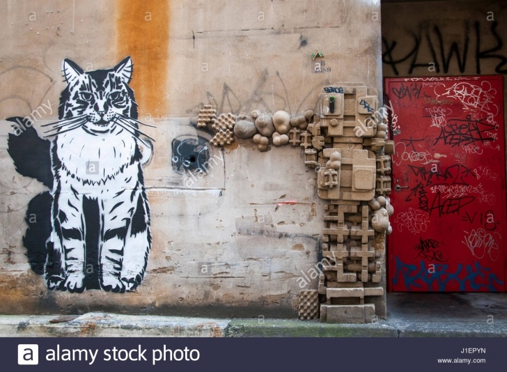 Outstanding Cat Graffiti Stencil Courses Cat Stencil Stock Photos & Cat Stencil Stock Images - Alamy Picture