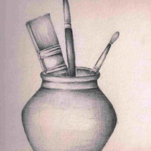Easy Still Life Pencil Shading