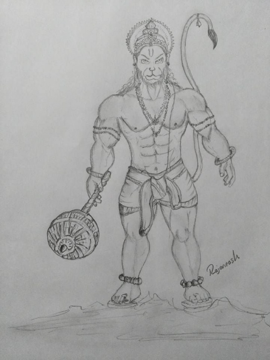 Outstanding Hanuman Pencil Art Courses Lord Hanuman Pencil Sketch | Pencil Sketch In 2019 | Sketches Image