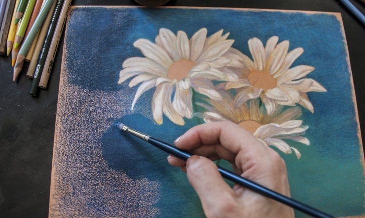 Outstanding Pencil Crayon Drawings Easy How To Blend Colored Pencils Pics
