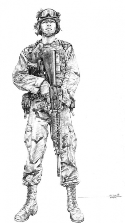 Outstanding Soldier Pencil Drawing for Beginners Army Soldier Drawing | C R E A T I V E A R T In 2019 | Military Images
