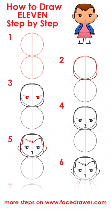Outstanding Stranger Things Drawing Easy Courses How To Draw Eleven (Jane) From Stranger Things | Facedrawer Photo