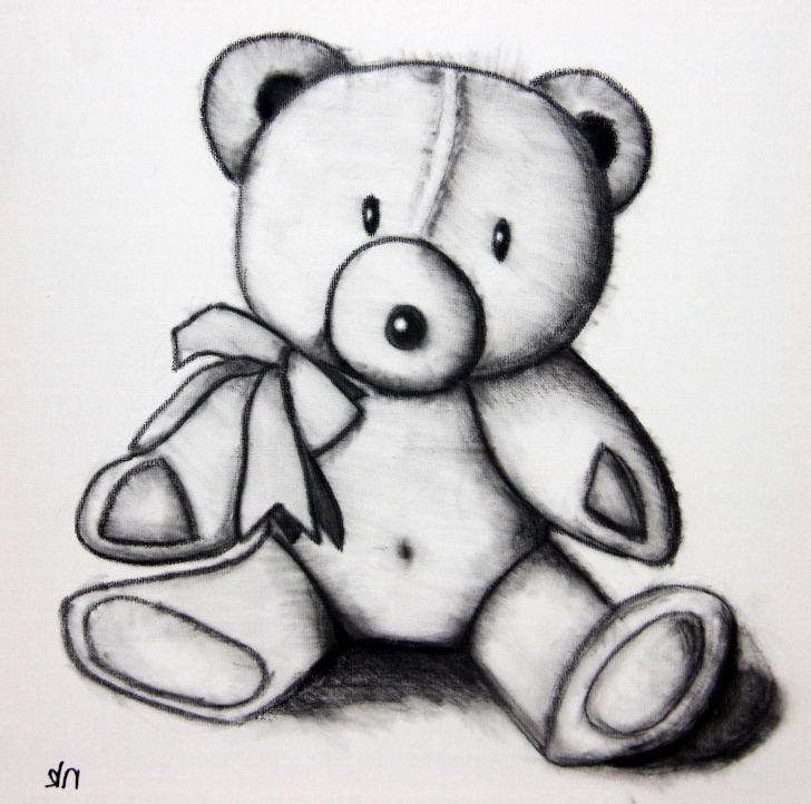 Outstanding Teddy Bear Pencil Sketch Tutorials Teddy Bear Sketch At Paintingvalley | Explore Collection Of Photo