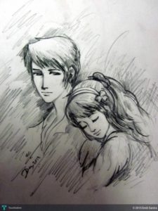 Popular Boy And Girl Pencil Sketch Tutorials Pencil Sketch Of Boy At Paintingvalley | Explore Collection Of Photos