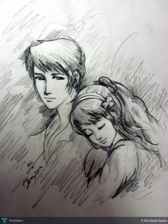 Popular Boy And Girl Pencil Sketch Tutorials Pencil Sketch Of Boy At Paintingvalley | Explore Collection Of Photos