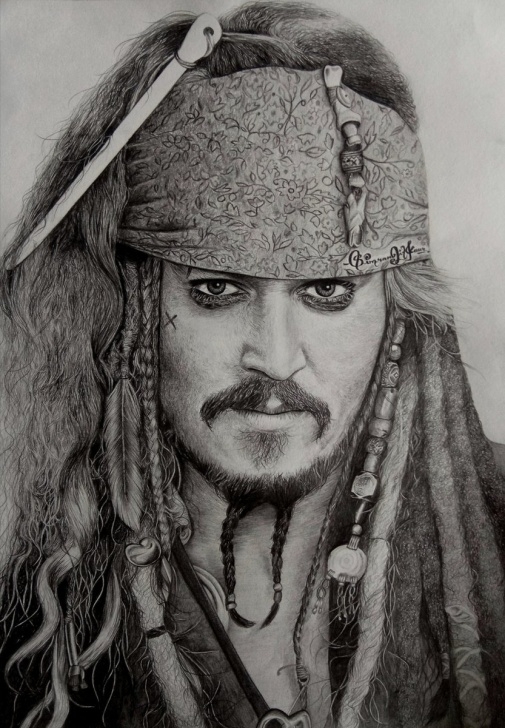 Popular Johnny Depp Sketch Tutorial Simranjit Kaur On Twitter: "johnny Depp As Captain Jack Sparrow Pics