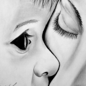Pencil Sketch Of Mom