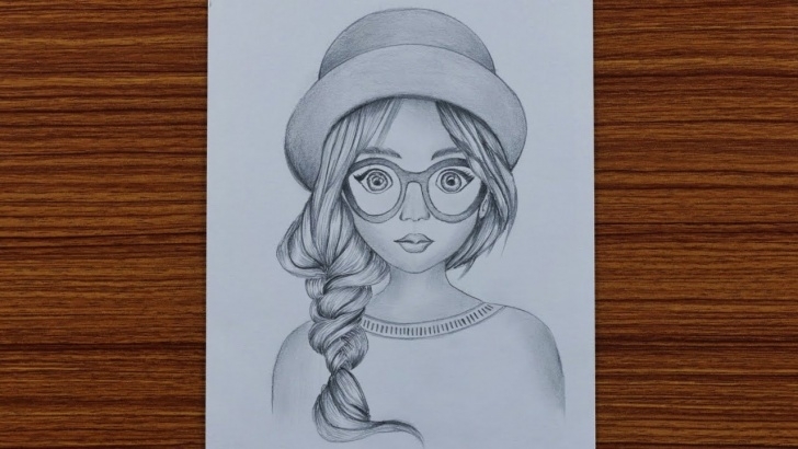 Popular Pencil Sketches For Beginners Step By Step Courses How To Draw A Girl Face For Beginners - Step By Step || Pencil Sketch Photo