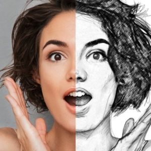 Pencil Drawing Photoshop