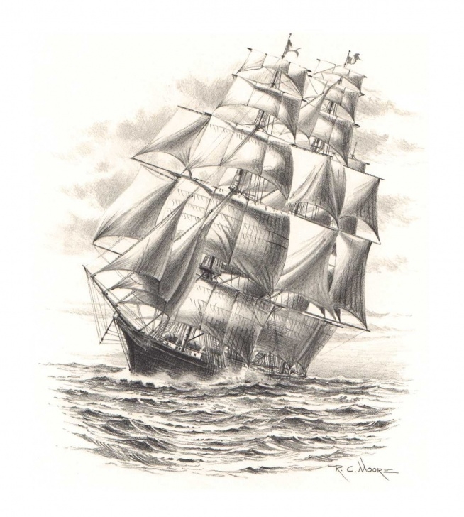 Remarkable Pencil Drawing Ship Simple Pencil Drawings | Share To Twitter Share To Facebook Labels Free Image