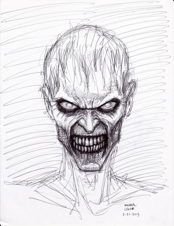Remarkable Scary Pencil Drawings Lessons Zombie+Drawings+In+Pencil | Zombie Pen Sketch 2 21 2013 By Myconius Pictures