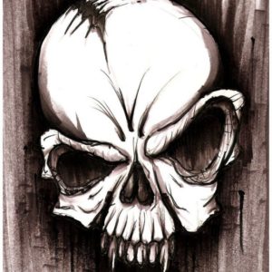 Skull Pencil Drawings