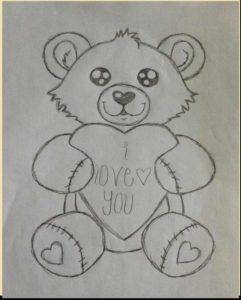 Remarkable Teddy Bear Pencil Sketch for Beginners Pencil Sketch Of Teddy Bear And Teddy Bear Pencil Drawing At Images