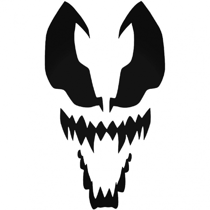 Remarkable Venom Stencil Art Ideas Spiderman Venom 037 Decal Sticker Ballzbeatz . Com | Ski Mask Ideas Picture