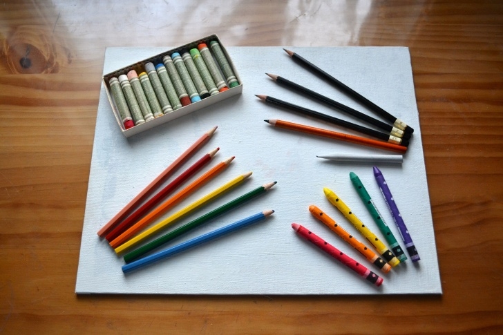 Remarkable Watercolor Pencils On Canvas Free How To Draw On Canvas | Arts, Crafts & Printables | Color Pencil Art Photos