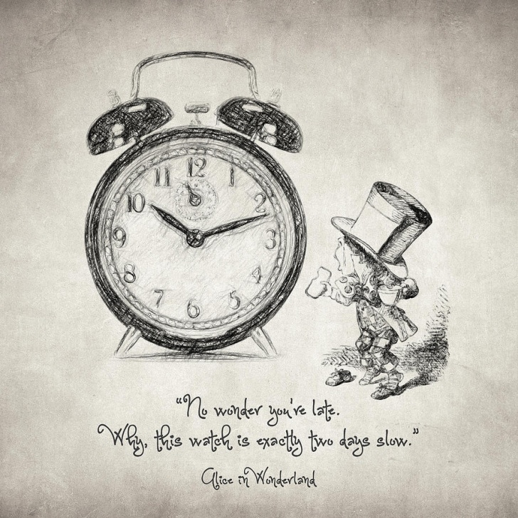 Stunning Alice In Wonderland Pencil Drawings Tutorials Alice In Wonderland Quote By Zapista Zapista Image