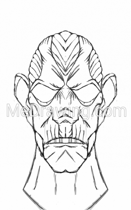 Stunning Alien Pencil Drawing Ideas Alien Head Pencil Sketch Picture