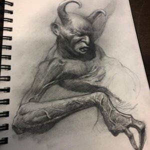 Devil Drawings In Pencil