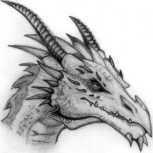 Stunning Dragon Pencil Sketch Free Pencil Dragon Sketch At Paintingvalley | Explore Collection Of Pic