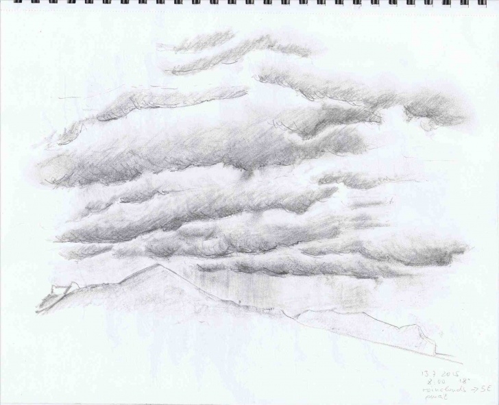 Stunning Drawing Clouds With Pencil Tutorial Drawing Clouds With Pencil At Paintingvalley | Explore Pic