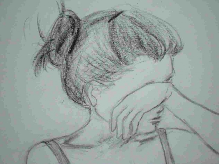 Stunning Sad Pencil Art Easy Sad Easy Pencil Drawings Images