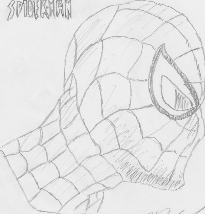 Stunning Spiderman Drawings In Pencil Easy Easy Pencil Sketch Spiderman And Spiderman Drawings In Pencil Easy Picture