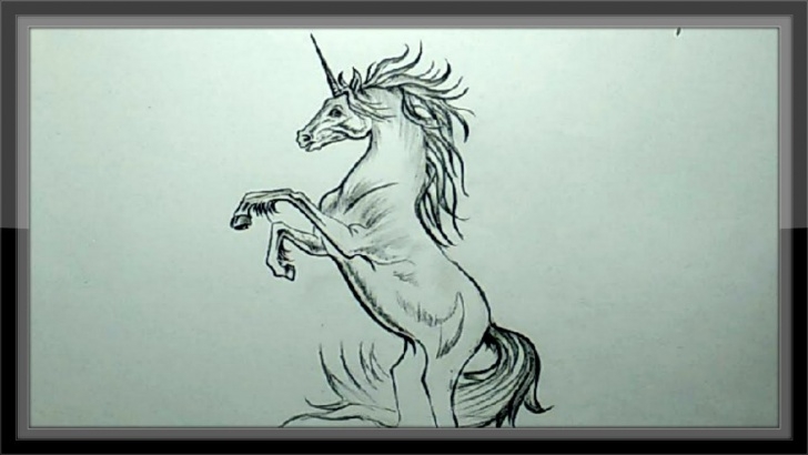 Stunning Unicorn Pencil Sketch Free Pencil Drawing Tutorial - How To Draw A Unicorn Step By Step Photos