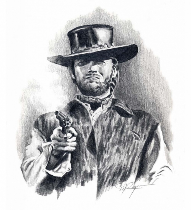The Best Cowboy Pencil Drawings for Beginners Western Paintings Search Result At Paintingvalley Photo