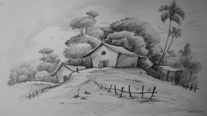 The Best Easy Sketches Of Nature Tutorial Everyday Power Blog - Awesome Easy Sketches To Draw With Pencil Nature Picture