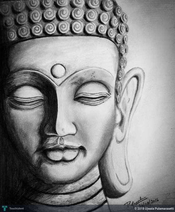 The Best Gautam Buddha Pencil Sketch Courses Lord Buddha | Touchtalent - For Everything Creative Photos