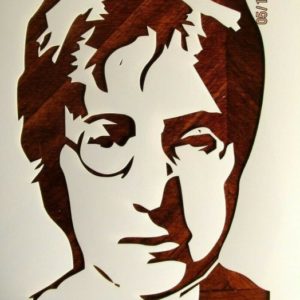John Lennon Stencil Art