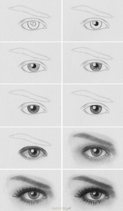 The Best Pencil Art Step By Step Techniques How To Draw A Realistic Eye | Posing Guide | Pencil Drawings Pics