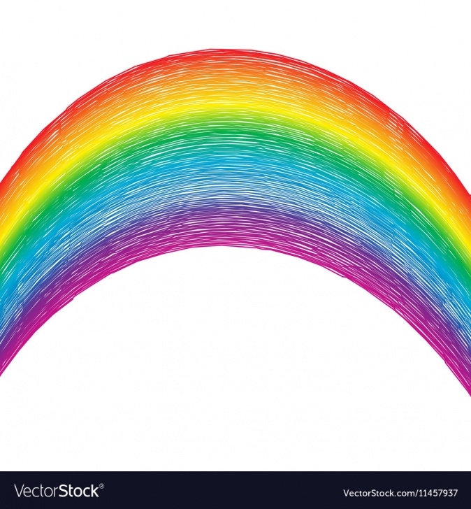 The Best Rainbow Pencil Drawing Tutorials Drawing Rainbow Stylized A Pencil Image