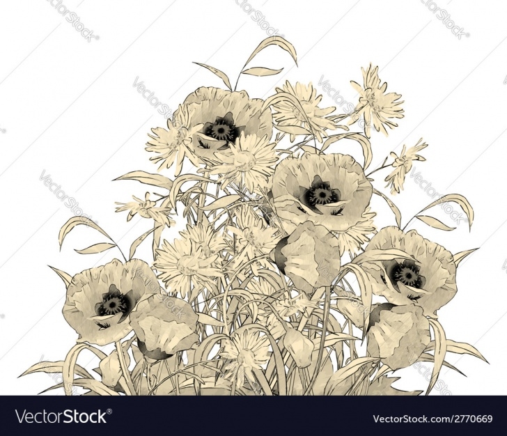 The Best Watercolor Pencil Flowers Ideas Watercolor Pencil Hand Drawing Flowers Picture