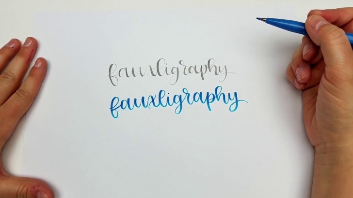 The Complete Calligraphy For Beginners With Pencil Ideas Calligraphy With A Pencil! How To Create Hand Lettering With Just A Pencil! Pics