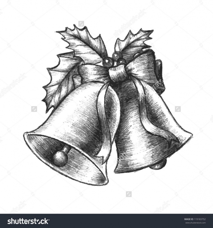 The Complete Christmas Pencil Drawings Easy Tutorial Bell Tattoo | Ink~Ling | Pencil Drawings, Drawings, Christmas Tree Pic