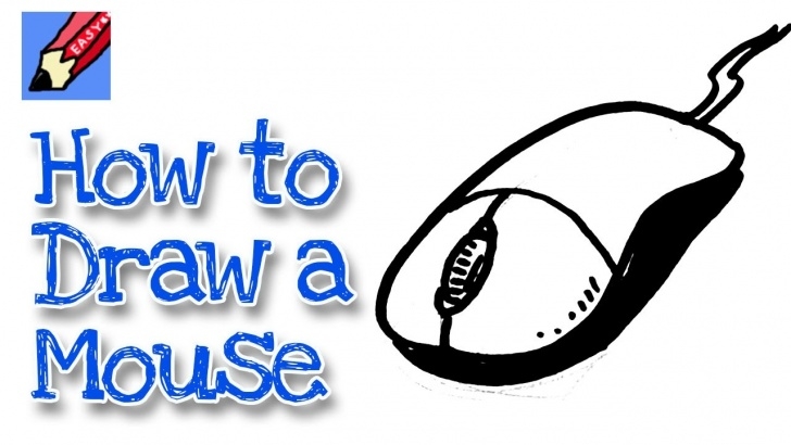 The Complete Draw A Computer Mouse Easy Techniques for Beginners How To Draw A Computer Mouse Real Easy For Kids And Beginners Pictures