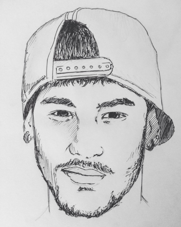 The Complete Neymar Pencil Drawing Courses Neymar Drawing At Paintingvalley | Explore Collection Of Neymar Photo