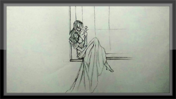 The Complete Simple And Beautiful Pencil Sketches Step by Step Pencil Drawing A Beautiful Girl Picture Simple And Easy Photos